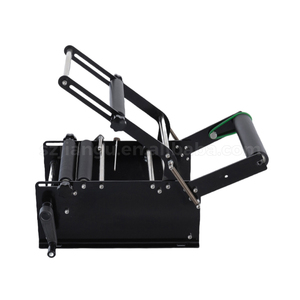 Machine d'étiquetage manuelle simple pour bouteilles rondes, avec poignée, pour l'application d'étiquettes adhésives, machine d'étiquetage pour emballages. - Product Image 4