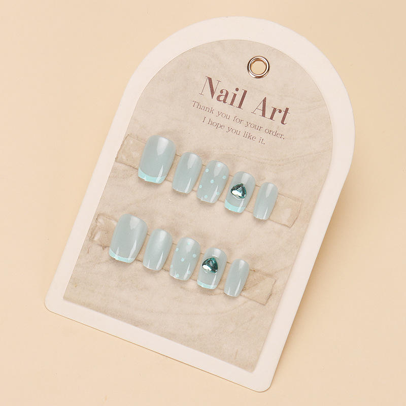 กล่องเล็บทำด้วยมือขนาด S 10ชิ้นสำหรับ1626