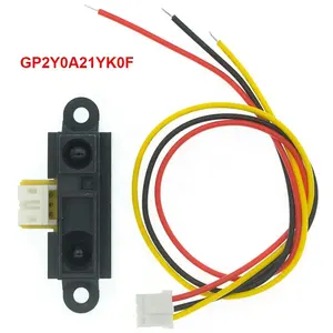 热卖红外距离传感器模块GP2Y0A21YK0F range10-80cm，包括电线20-150厘米