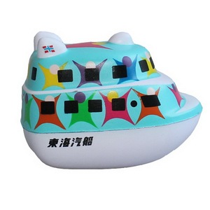Cartoon Cruise Ship Pu <b>Foam</b> Toy Molding <b>Craft</b> Decor For Kids - Product Image 1