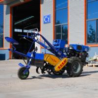Mini Tractor Diesel de Mano 2WD con Motor y Bomba para Agricultura en Pequeñas Granjas, Alta Productividad