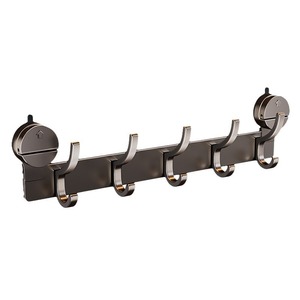 Gancho de succión Shu Zheng con 5 ganchos extraíbles para montaje en pared para baño y puerta de ducha - Product Image 5