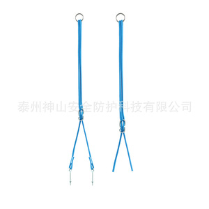 Cuerda de conexión para columpio con pernos de poliéster ajustable de 0.7 a 1.4 m para uso en interiores y exteriores - Product Image 4