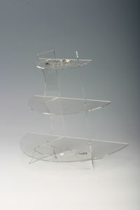 Support de présentation pour bijoux en acrylique, design antique, support à boucles d'oreilles le plus vendu à prix abordable - Product Image 2