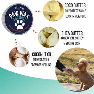 Zampa del cane Cera Naso Crema e Zampa Del Cane Balsamo Per Le Labbra Lenisce e Le Riparazioni Delicato Le Zampe e Muso naturale olio di cocco privato <span class=keywords><strong>laber</strong></span> - Product Image 4