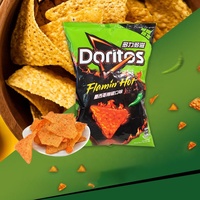 Taiwan Doritos Chips Mexico Flamin Hot Corn Chips Vlokken Snacks Gepofte Exotische Snacks Doritos 90G