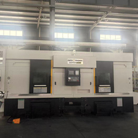 Centre de tournage CNC à double broche MW20, commande FANUC, 3 axes, outillage motorisé, haute rigidité, machine de tournage-fraisage pour l'aérospatiale