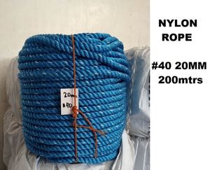 Cuerda de Color Filipinas 16mm 660m PE Azul Monofilamento Trenzada para Uso Marino 3/4 Hilos Hilo de Pesca Yusen 3mm-60mm - Product Image 3