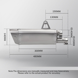 SLIP-ON Escape รถจักรยานยนต์ท่อไอเสียไอเสียท่อไอเสียสำหรับ <span class=keywords><strong>Triumph</strong></span> <span class=keywords><strong>Speed</strong></span> Triple 1200RS <span class=keywords><strong>1200</strong></span> <span class=keywords><strong>RS</strong></span> สาม1200RR 2021-2024 - Product Image 3