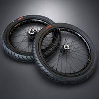 Kit de roues de 17 pouces pour moto électrique Surron LBX, conversion Motard, jantes à rayons