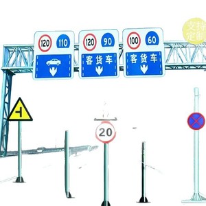 Panneaux de signalisation routière Shunyi 45*60 avec film réfléchissant pour autoroute, route rurale, sécurité routière, travaux, avertissement, interdiction de circulation de véhicules - Product Image 4