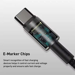 Cable USB C de <span class=keywords><strong>100W</strong></span> para iPhone 16 15, Cable de Carga Rápida PD para Macbook, Samsung, Xiaomi - Product Image 5