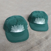 Gorra Snapback de Lona de Algodón de 5 Paneles sin Estructura para Hombre, Personalizada al por Mayor, de Alta Calidad, con Visera Plana y Logotipo Bordado en 3D, Estilo Vintage