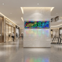Letrero LED Programable P10 de Pantalla Grande para Exteriores, Cartel Publicitario a Todo Color con Texto Desplazable para Centros Comerciales y Bares