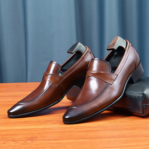 Botas de Cuero Genuino para Hombre, Diseño Clásico, Otoño-Invierno 2025, Cómodas, Impermeables, Antideslizantes, con Suela de Goma - Product Image 6