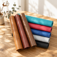 Nouveau Matériau en Vinyle PU Thermosensible à Changement de Couleur 2024 pour Couverture de Livre, Reliure de Cahier et Boîte