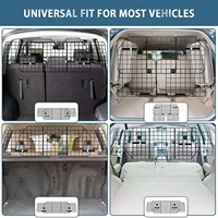 Barrière de séparation pliable moderne en fer, écologique, toutes saisons, pour coffre de voiture, réglable, universelle, anti-saut pour animaux de compagnie, pour le voyage