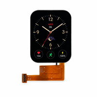 Module d'écran LCD TFT OEM 1,96 pouce 320x386, affichage compact avec prise en charge des dessins techniques pour solution de projet de bracelet intelligent