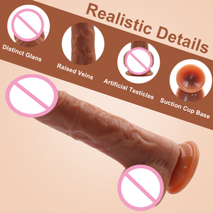Nuovo arrivo rilascio Super lungo 8.6 pollici di Silicone liquido enorme Dildo gomma artificiale pene giocattoli sessuali in gomma per le donne - Product Image 5