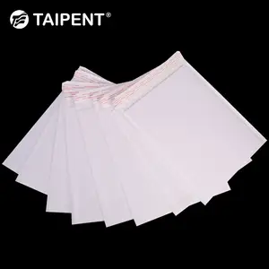 반짝이 화이트 진주 필름 거품 Polybag 메일러 포장 Bopp Pearlized 필름 메일러 플라스틱 가방 의류 배송 가방 의류