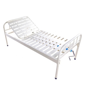 Cama <span class=keywords><strong>de</strong></span> hospital <span class=keywords><strong>de</strong></span> enfermería manual, sencilla, <span class=keywords><strong>de</strong></span> metal, precio barato, a la venta - Product Image 6