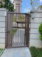 Sistem Sensor pintu otomatis, Operator pintu pembuka pintu ayun Remote control terpasang di samping elektrik otomatis