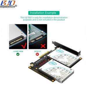 <span class=keywords><strong>2</strong></span> * ตัวเชื่อมต่อ SFF-8639 U.<span class=keywords><strong>2</strong></span> PCI-E 4.0 PCIe U2 8X อะแดปเตอร์ SSD NVMe การ์ด-เมนบอร์ดรองรับ PCIe X4X4 bifurcation - Product Image 5