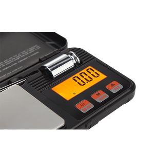 पोर्टेबल डिजिटल इलेक्ट्रॉनिक्स वजनी तराजू 200 ग्राम/0.01 ग्राम क्षमता पॉकेट स्केल बैटरी पावर स्रोत डिजिटल डिस्प्ले के साथ - Product Image 3