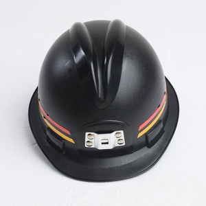 หมวกคนงานในอุตสาหกรรมทำเหมือง ABS หมวกกันน็อคเพื่อความปลอดภัยในการก่อสร้างทำเหมืองแข็งพร้อมตัวยึดโคมไฟ - Product Image 5