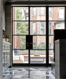 Thermal Break Steel Glass Doors - Slim & Double Tempered for Panoramic Villa Views - Product Image 4