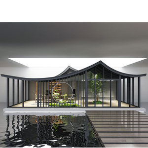 Véranda en aluminium <span class=keywords><strong>sur</strong></span> <span class=keywords><strong>mesure</strong></span> <span class=keywords><strong>avec</strong></span> verre Low-E, jardin d'hiver pour maison résidentielle 100 120 Char Eco - Product Image 3