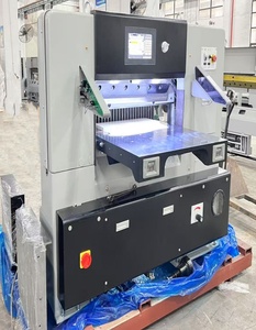 Automatische 780Mm Papiersnijmachine Enkele Hydraulische Fabriek Verkoop Nieuwe <span class=keywords><strong>Schneider</strong></span> Omron Handmatige Enkele Hydraulische Papiersnijder - Product Image 5