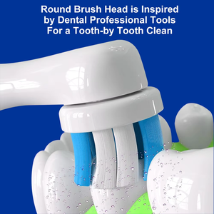 Tête de <span class=keywords><strong>brosse</strong></span> à dents de rechange compatible avec la <span class=keywords><strong>brosse</strong></span> à dents électrique orale IO avec poils souples Dupont - Product Image 3