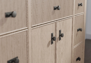 European <b>Wash</b> <b>Basin</b> Bathroom <b>Cabinet</b> Set Floating Wood Bathroom Vanity - Product Image 5