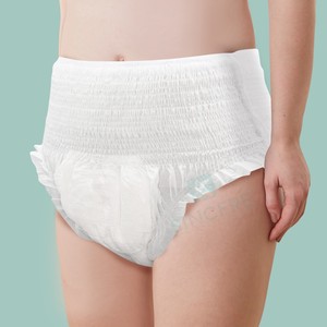 Culotte absorbante jetable imprimée super absorbante, ultra-épaisse, respirante, de qualité supérieure, pour adultes, avec protection 3D contre les fuites - Product Image 1