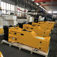Martillo Hidráulico Rompedor de Rocas para Excavadora de 20, 25, 30, 35 Toneladas, para Trabajos de Minería o Demolición, en Venta