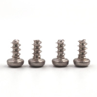 Prix d'usine ODM Vis autotaraudeuses à tête cylindrique mini M1.2 M1.4 M1.6 M1.8 M2 M2.2 M2.5 M3 M4 avec capuchon plastique pour appareils et armoires personnalisées