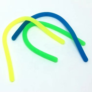 Soft TPR Stretchy Noodle <b>Fidget</b> String Toy for Kids and Adults Squishy Decompression Play Stress Relief Sensory Gift - Product Image 6