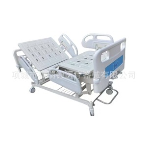 Lit d'hôpital manuel 2060*900*500mm en ABS, hauteur réglable, pour soins aux personnes âgées - Product Image 5