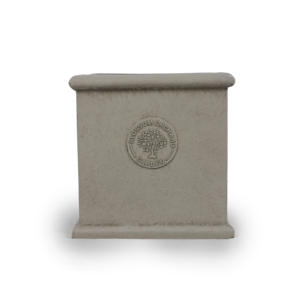 American Style Ceramic Glazed Finish <b>Flower</b> <b>Pot</b> <b>Planter</b> Drainage Hole Eco-Friendly Durable Sand Yellow Square Design for - Product Image 2