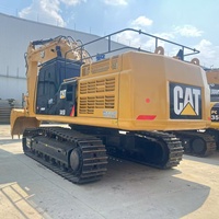 Excavatrice sur chenilles hydraulique Caterpillar CAT345D d'occasion, 45 tonnes, robuste, d'origine japonaise, à vendre