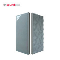 Panel Acústico Soundbox, Tratamiento Acústico para Cine Móvil, Panel de Difusión de Sonido Ligero y Absorbente