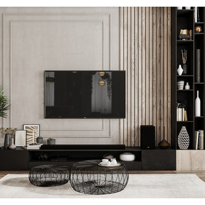 Nuovo Design di lusso moderno Home <span class=keywords><strong>Tv</strong></span> Stand <span class=keywords><strong>Tv</strong></span> Cabinet <span class=keywords><strong>basso</strong></span> altezza <span class=keywords><strong>tavolino</strong></span> laterale con strati per soggiorno - Product Image 6