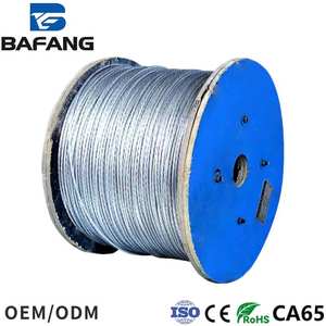 Câble de <span class=keywords><strong>suspension</strong></span> de pont en acier galvanisé à chaud de haute qualité, fabriqué en Chine, pleine taille, résistance de 1860 Mpa - Product Image 4