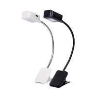 Noir Blanc Cadeau Clip Livre Lampe Pli Protection Des Yeux Lampe De Lecture