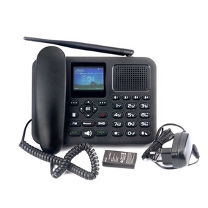 <span class=keywords><strong>Téléphone</strong></span> <span class=keywords><strong>sans</strong></span> <span class=keywords><strong>fil</strong></span> de bureau GSM avec double carte SIM, écran couleur de 2,4 pouces - Product Image 3