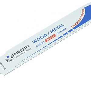 Lame de <span class=keywords><strong>scie</strong></span> <span class=keywords><strong>sabre</strong></span> de 225 mm (9 pouces) à pointe en carbure pour la découpe de béton, pierre, brique, métal dur et la démolition - Product Image 2