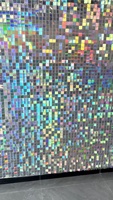 Nouveau Type système de clips de verrouillage panneau de paillettes de verrouillage événements de fête de mariage utiliser des panneaux de paillettes toile de fond murale scintillante
