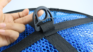 Cesto da pesca pieghevole in rete gommata a caldo per la vendita di pesce pieghevole a buon mercato in Cina che mantiene bene la rete per la cura del pesce - Product Image 4