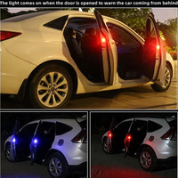TCYATO Mini Lampe de Sécurité LED Sans Fil à Capteur Magnétique pour Porte, Avertisseur d'Ambiance Anti-Collision Arrière, Nouveau